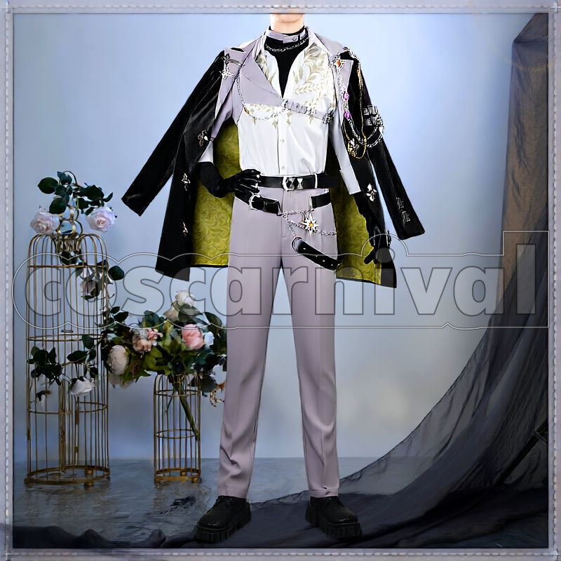 Kaelix Debonair Cosplay cosplay costume from NIJISANJI EN, front view 2