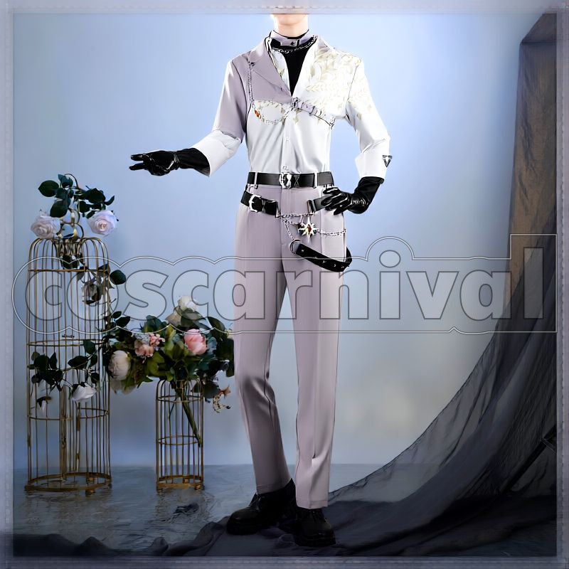 Kaelix Debonair Cosplay cosplay costume from NIJISANJI EN, front view 3