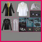 Kaelix Debonair Cosplay cosplay costume from NIJISANJI EN, set view