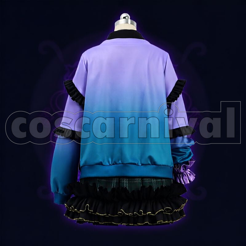Meloco Kyoran Cosplay cosplay costume from NIJISANJI EN, back view 1