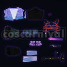 Meloco Kyoran Cosplay cosplay costume from NIJISANJI EN, set view