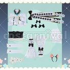 Millie Parfait New Outfit Cosplay cosplay costume from NIJISANJI EN, set view