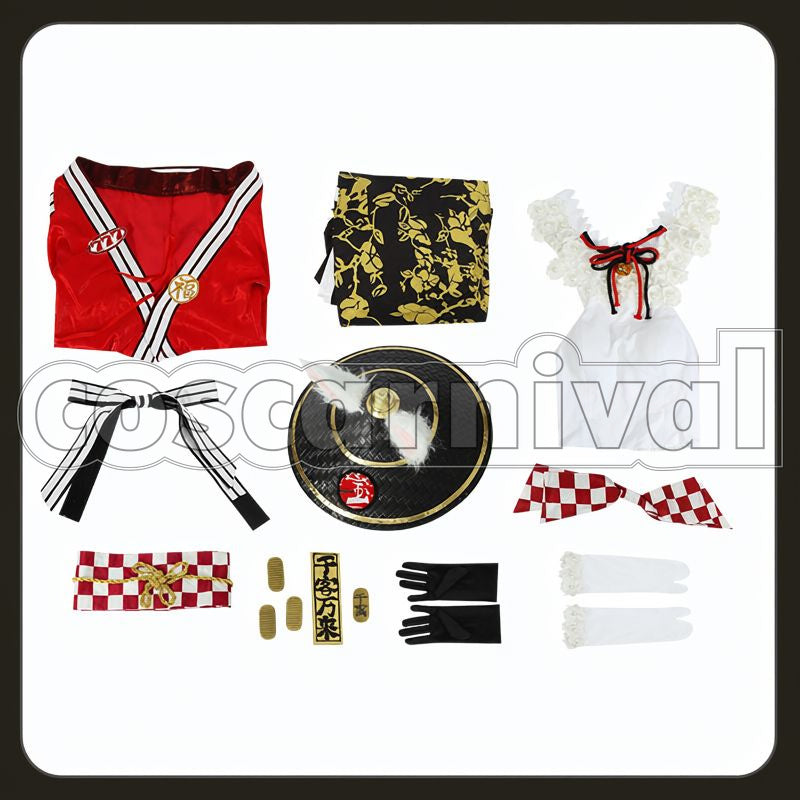 Nina Kosaka Cosplay cosplay costume from NIJISANJI EN, set view