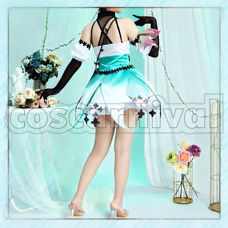 Pomu Rainpuff Cosplay cosplay costume from NIJISANJI EN, back view 2