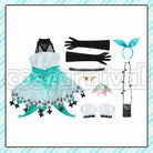 Pomu Rainpuff Cosplay cosplay costume from NIJISANJI EN, set view