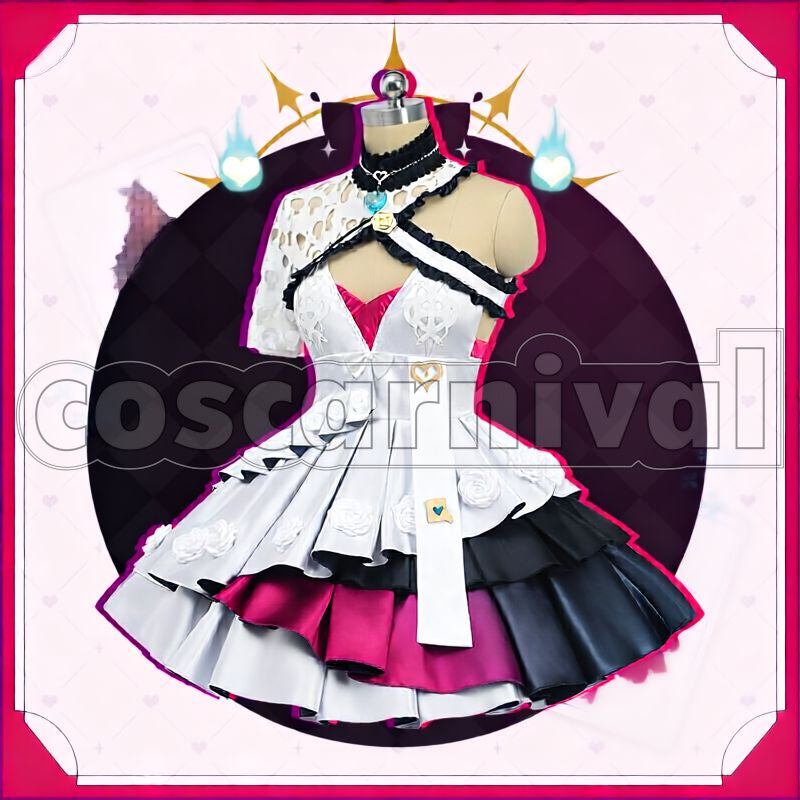 Reimu Endou New Outfit Cosplay cosplay costume from NIJISANJI EN, detail 1 view 1