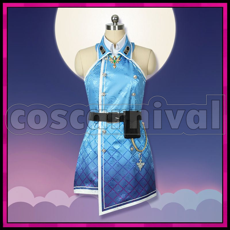 Selen Tatsuki Cosplay cosplay costume from NIJISANJI EN, front view 3