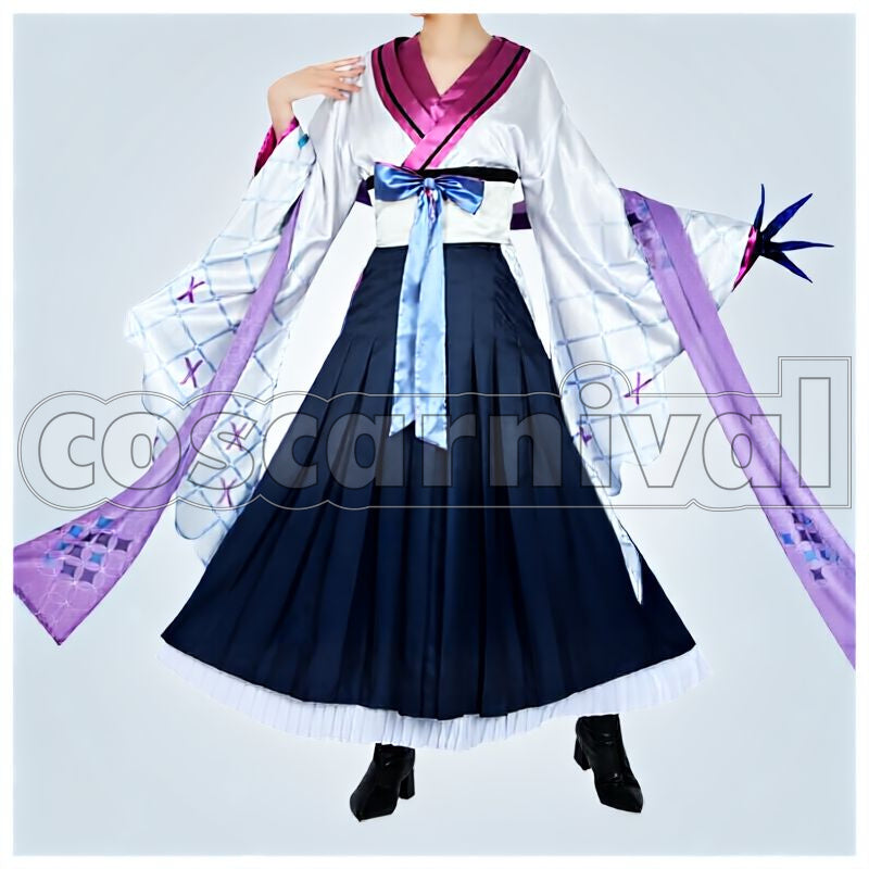 Selen Tatsuki New Year Outfit Cosplay cosplay costume from NIJISANJI EN, front view 1