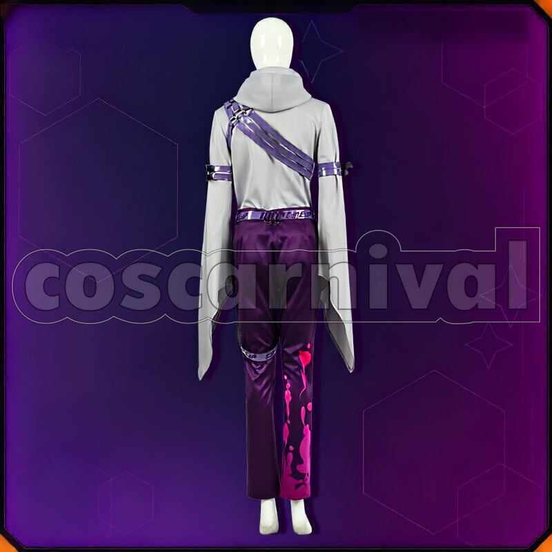 Uki Violeta Cosplay cosplay costume from NIJISANJI EN, back view 2