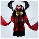 Vox Akuma New Outfit Cosplay cosplay costume from NIJISANJI EN, front view 1
