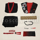 Vox Akuma New Outfit Cosplay cosplay costume from NIJISANJI EN, set view