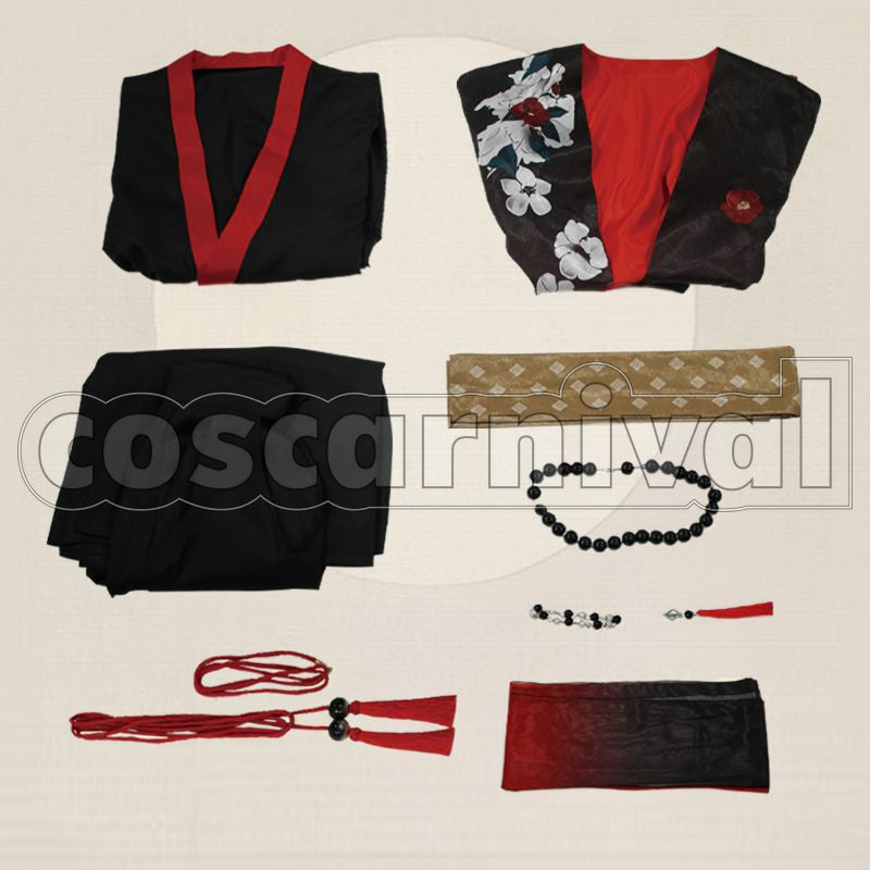 Vox Akuma New Outfit Cosplay cosplay costume from NIJISANJI EN, set view