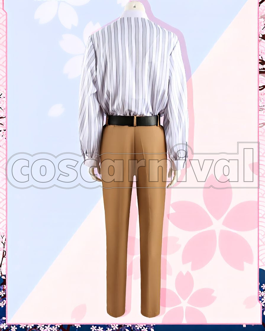 Vox Akuma Sakura Bloom Cosplay cosplay costume from NIJISANJI EN, back view