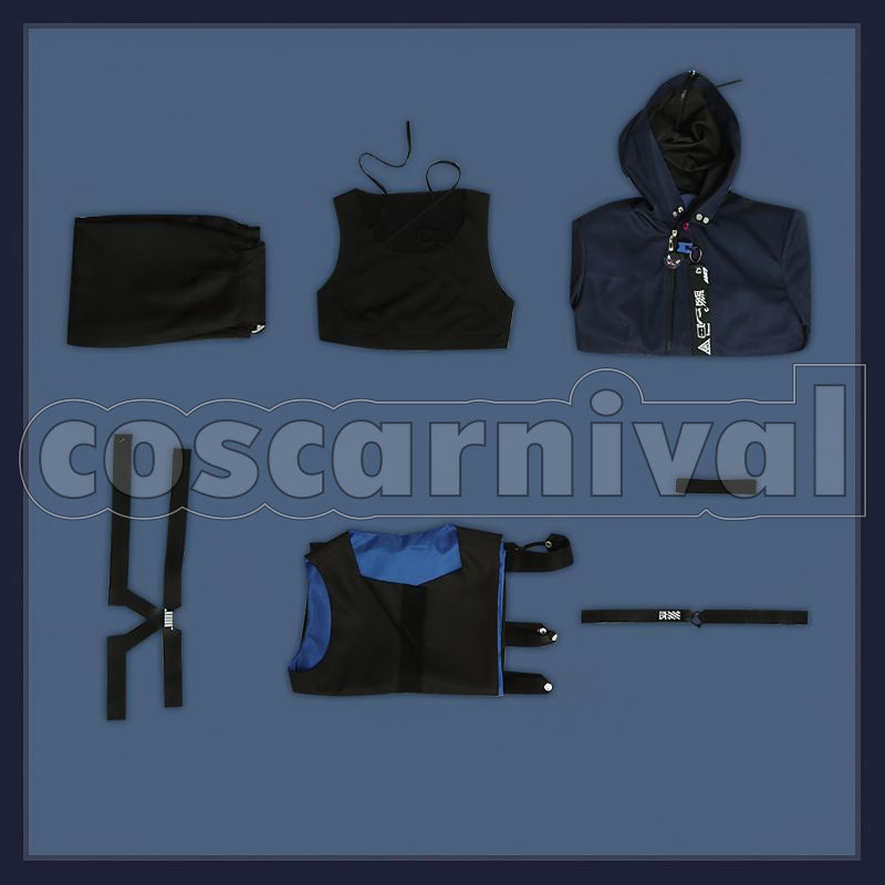 Yugo Asuma Cosplay cosplay costume from NIJISANJI EN, set view