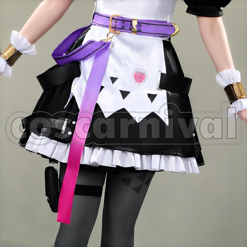 Kana-chan April Fools Maid Cosplay cosplay costume from NIJISANJI Fura, detail 4 view 1