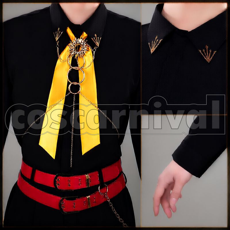 Kanato FUSION LIVE IMPACT Sun Team Merch Outfit Cosplay cosplay costume from NIJISANJI Fura, detail-7