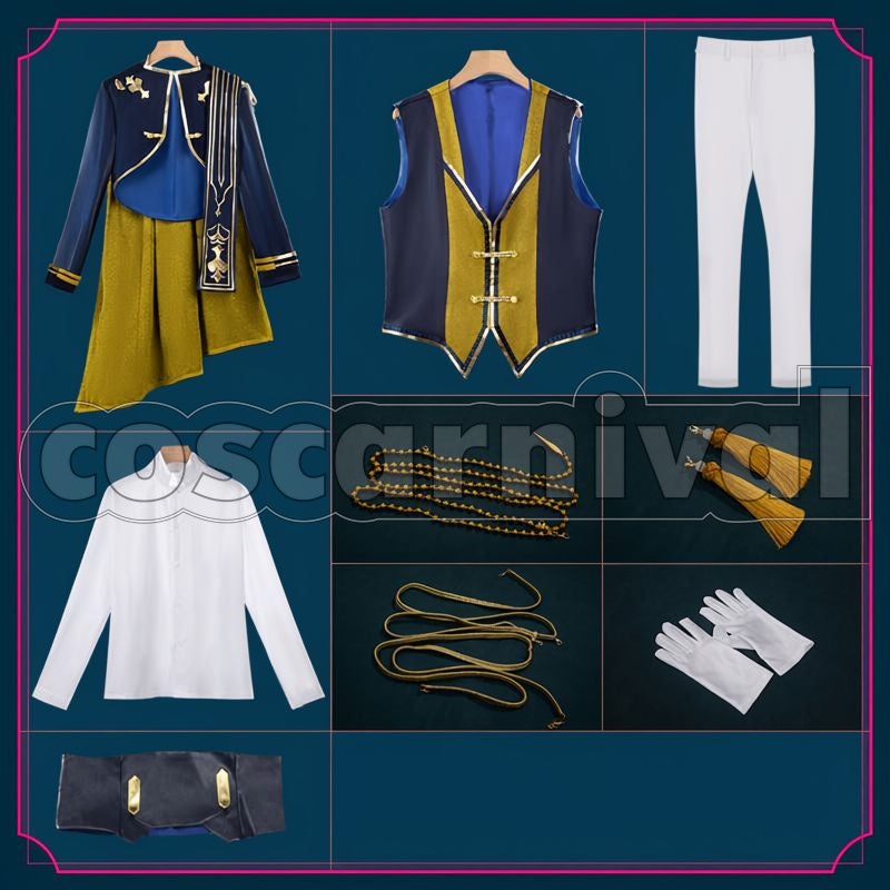 Gaku 5th Anniversary LIVE SYMPHONIA Outfit Cosplay cosplay costume from NIJISANJI Fushimi, set view