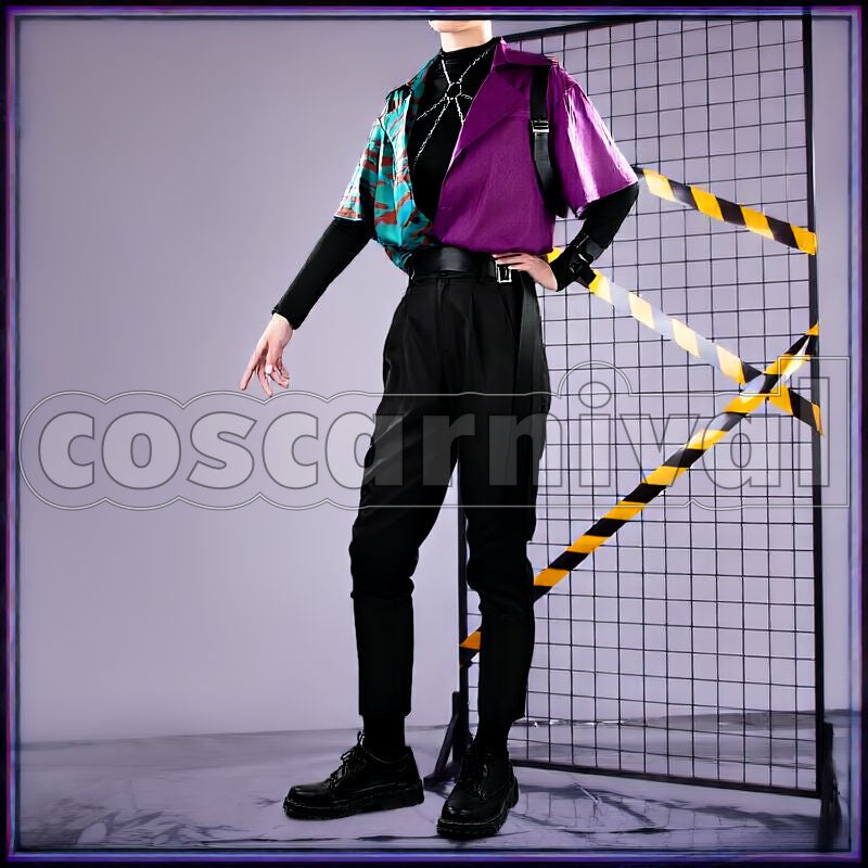 Minato Band Outfit Cosplay cosplay costume from NIJISANJI Fuwa, detail 2 view 1
