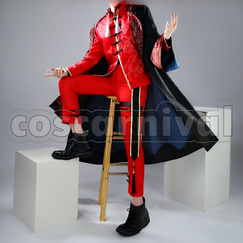 Minato Four Gods Motif New Outfit Cosplay cosplay costume from NIJISANJI Fuwa, front view 2