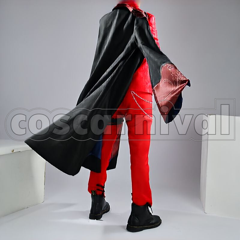 Minato Four Gods Motif New Outfit Cosplay cosplay costume from NIJISANJI Fuwa, back view
