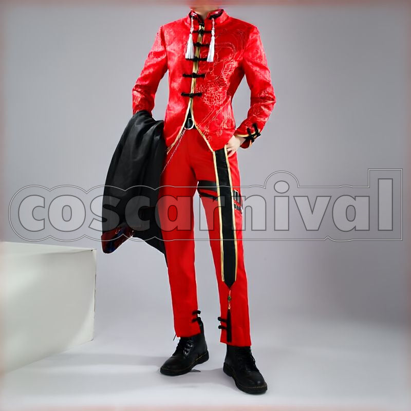 Minato Four Gods Motif New Outfit Cosplay cosplay costume from NIJISANJI Fuwa, front view 3