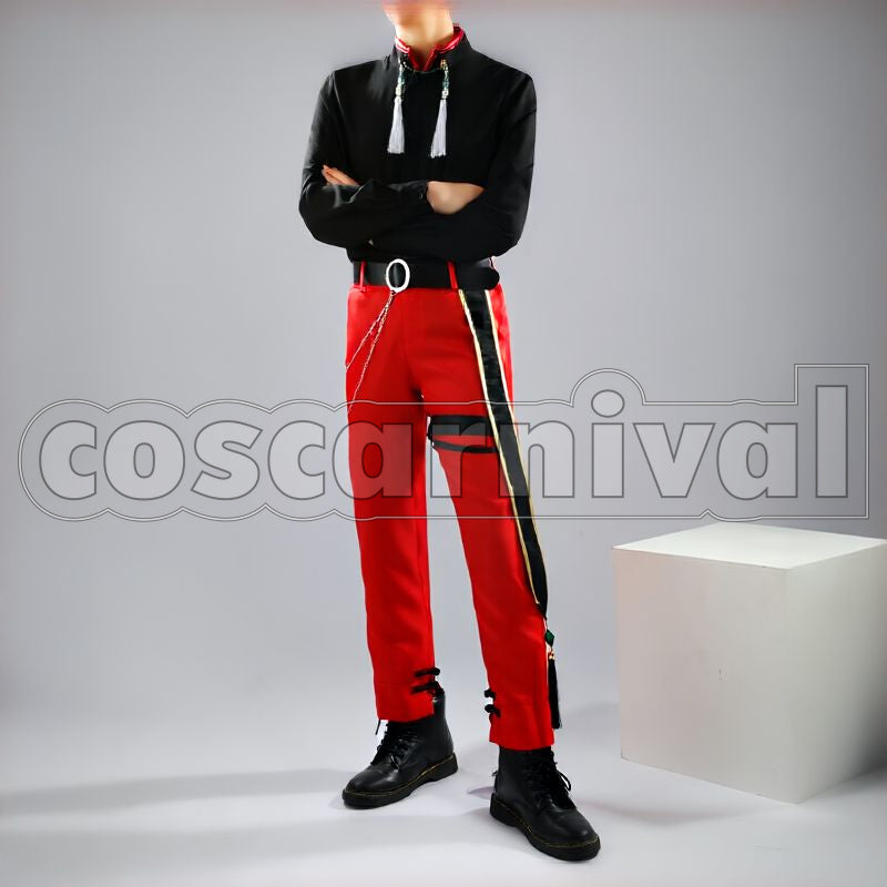 Minato Four Gods Motif New Outfit Cosplay cosplay costume from NIJISANJI Fuwa, front view 4