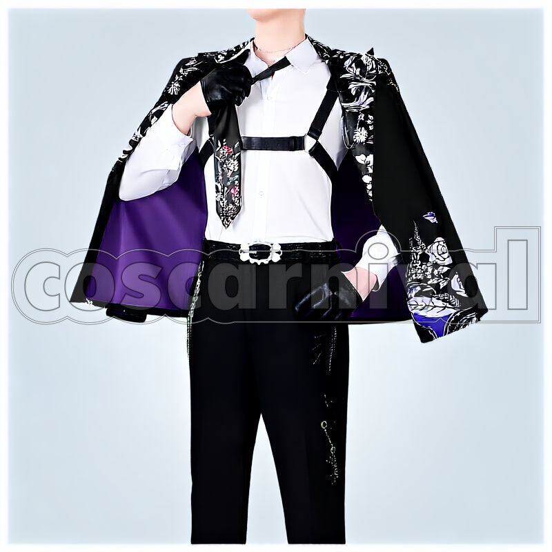 Minato Fuwa-gusa Cosmetics Collab Outfit Cosplay cosplay costume from Nijisanji Fuwa, front view 1