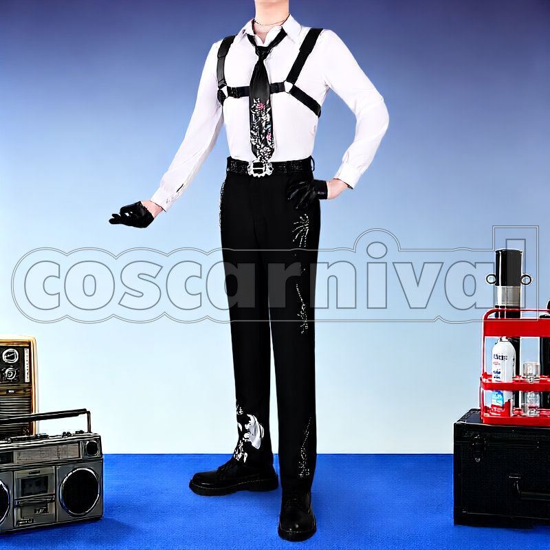 Minato Fuwa-gusa Cosmetics Collab Outfit Cosplay cosplay costume from Nijisanji Fuwa, front view 3