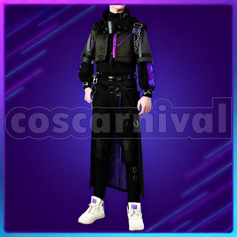 Minato New Outfit Revised Version Cosplay cosplay costume from NIJISANJI Fuwa, front view 2
