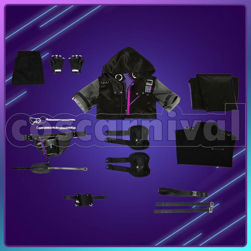 Minato New Outfit Revised Version Cosplay cosplay costume from NIJISANJI Fuwa, set view