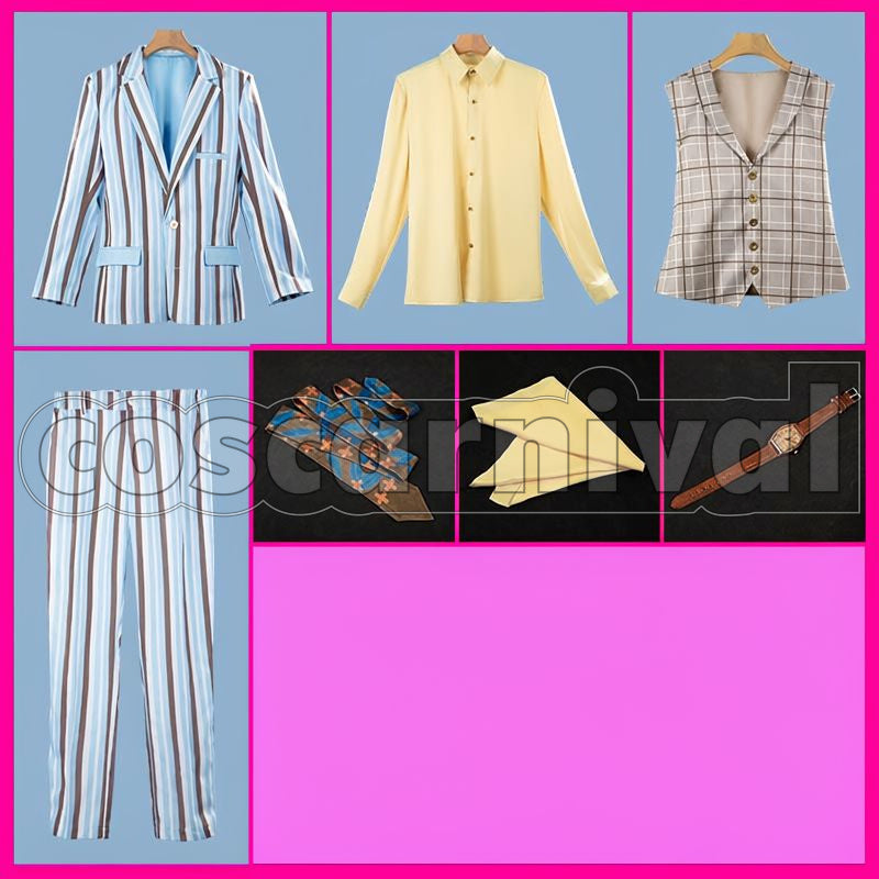 Mana Oriens 2nd Anniversary Cosplay cosplay costume from NIJISANJI Hibachi, set view