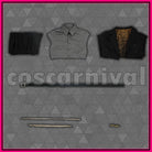 Kaede Nanajigen Seitokai Cosplay cosplay costume from NIJISANJI Higuchi, set view