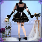Sara Gothic Lolita-Style New Cosplay cosplay costume from NIJISANJI Hoshikawa, back view 1