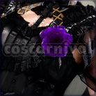 Sara Gothic Lolita-Style New Cosplay cosplay costume from NIJISANJI Hoshikawa, detail 1 view 2