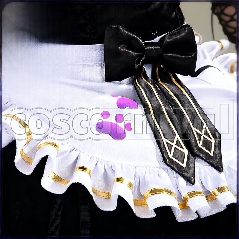 Sara Gothic Lolita-Style New Cosplay cosplay costume from NIJISANJI Hoshikawa, detail 4 view 2
