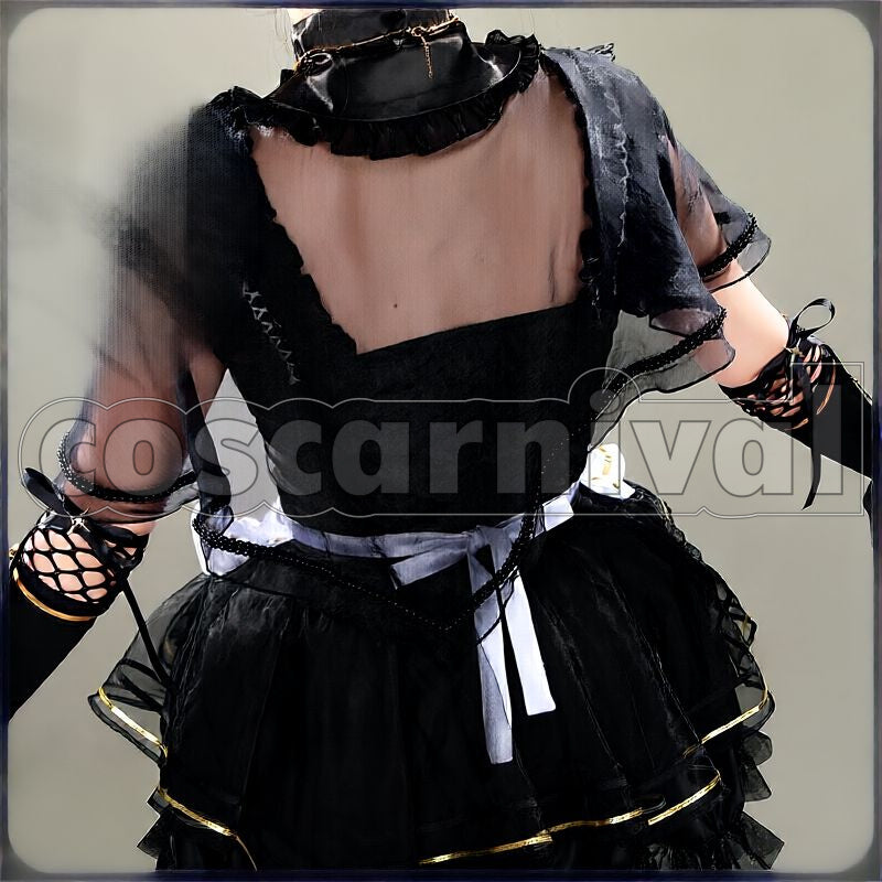 Sara Gothic Lolita-Style New Cosplay cosplay costume from NIJISANJI Hoshikawa, detail 5 view 1