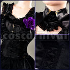 Sara Gothic Lolita-Style New Cosplay cosplay costume from NIJISANJI Hoshikawa, detail-6
