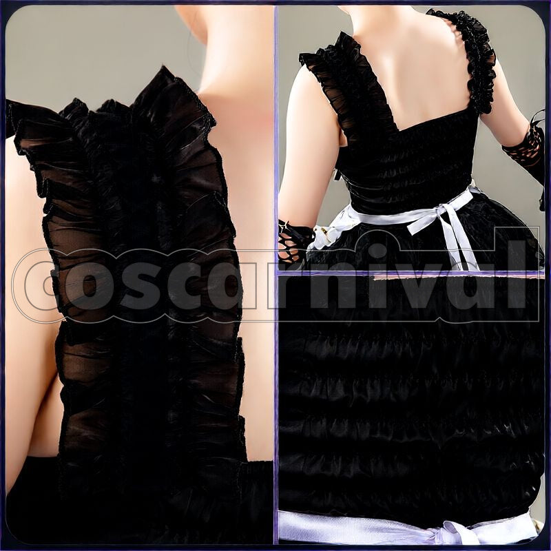 Sara Gothic Lolita-Style New Cosplay cosplay costume from NIJISANJI Hoshikawa, detail-7