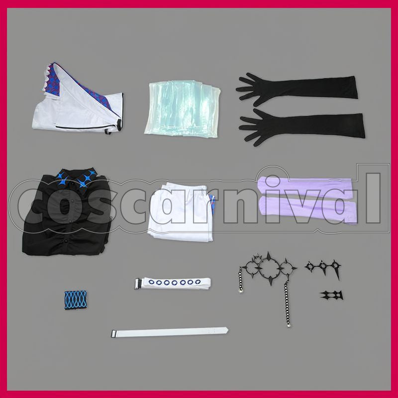 Sho Cosplay cosplay costume from NIJISANJI Hoshirube, set view