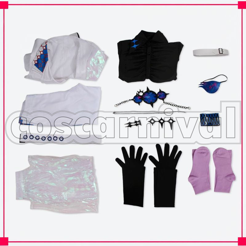 Sho Post-Transformation Cosplay cosplay costume from NIJISANJI Hoshirube, set view