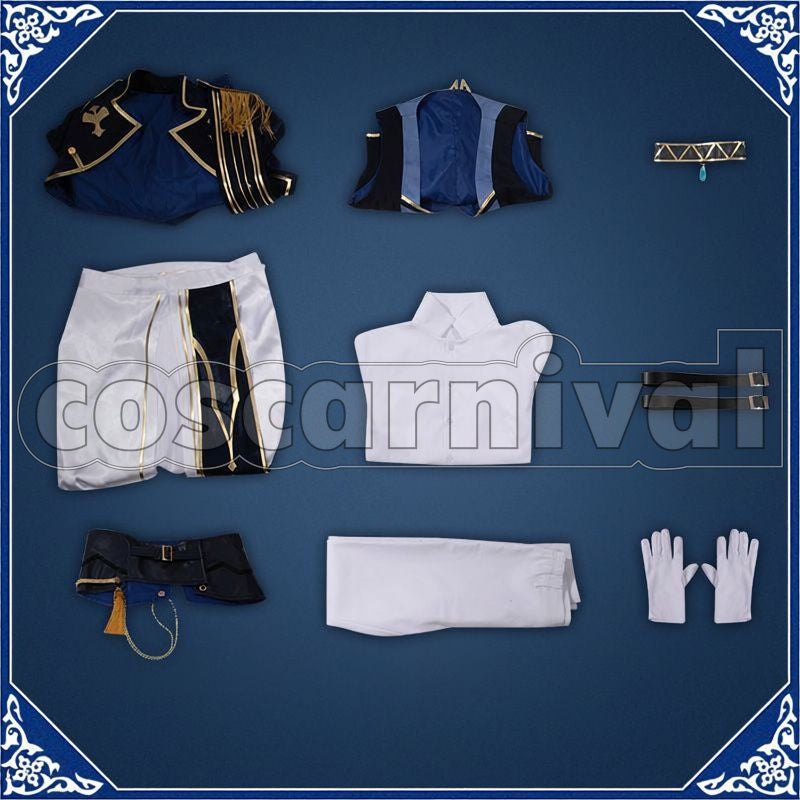 FANTASIA 4th Anniversary Live Outfit Cosplay cosplay costume from Nijisanji Ibrahim, set view