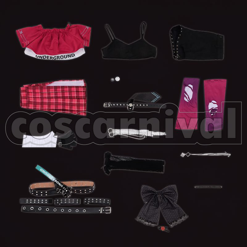 Nozomi Cosplay cosplay costume from NIJISANJI Ishigami, set view