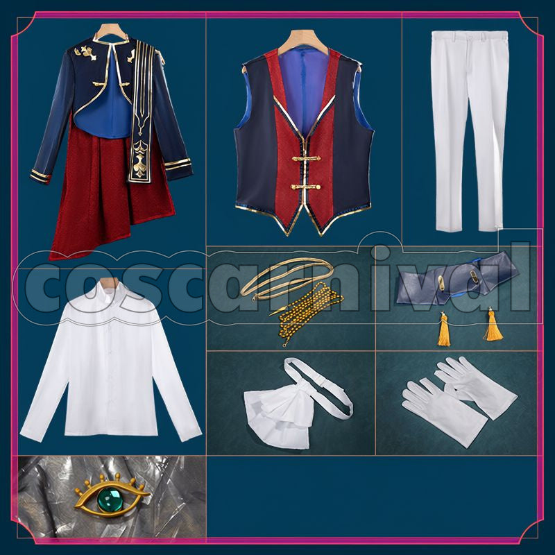 Rikiichi SYMPHONIA 5th Anniversary Live Cosplay cosplay costume from NIJISANJI Joe, set view