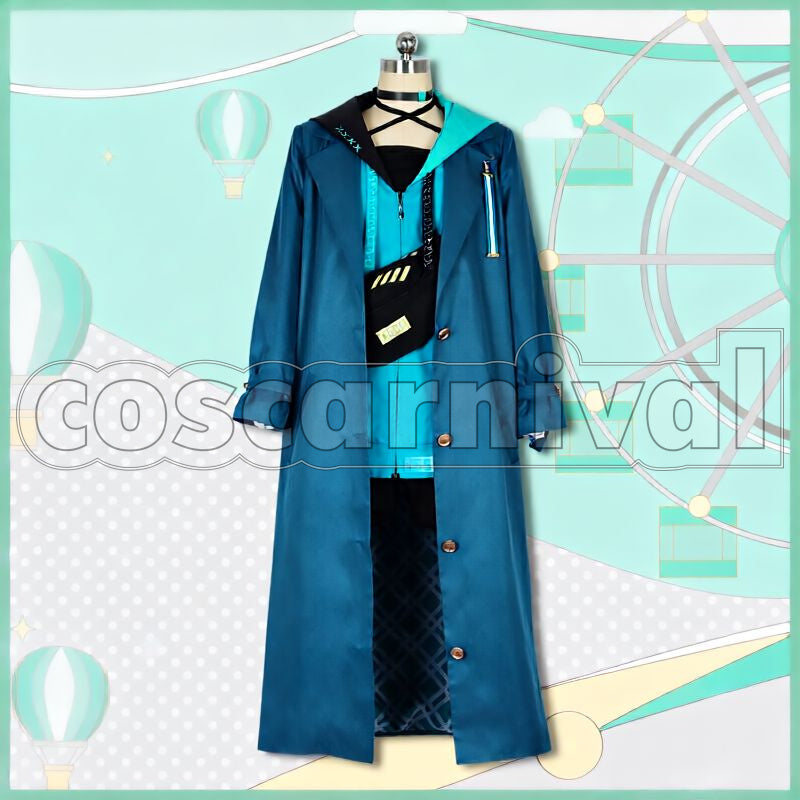Roco Cosplay cosplay costume from NIJISANJI Kaburaki, front view 2