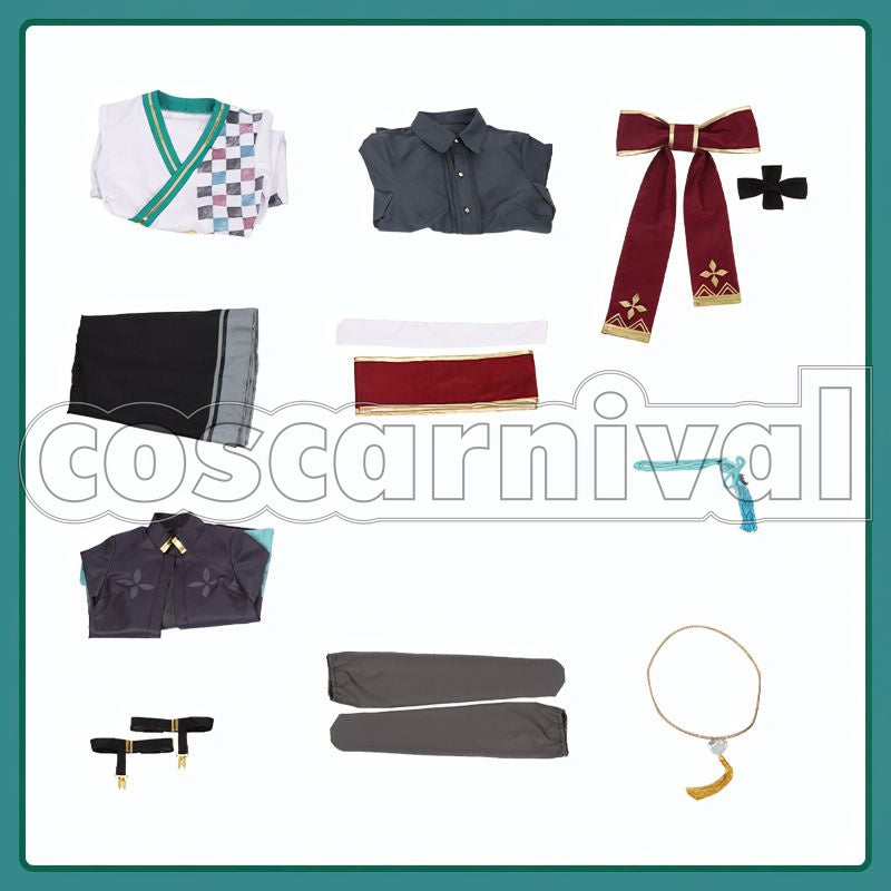 Haru Cosplay cosplay costume from NIJISANJI Kaida, set view