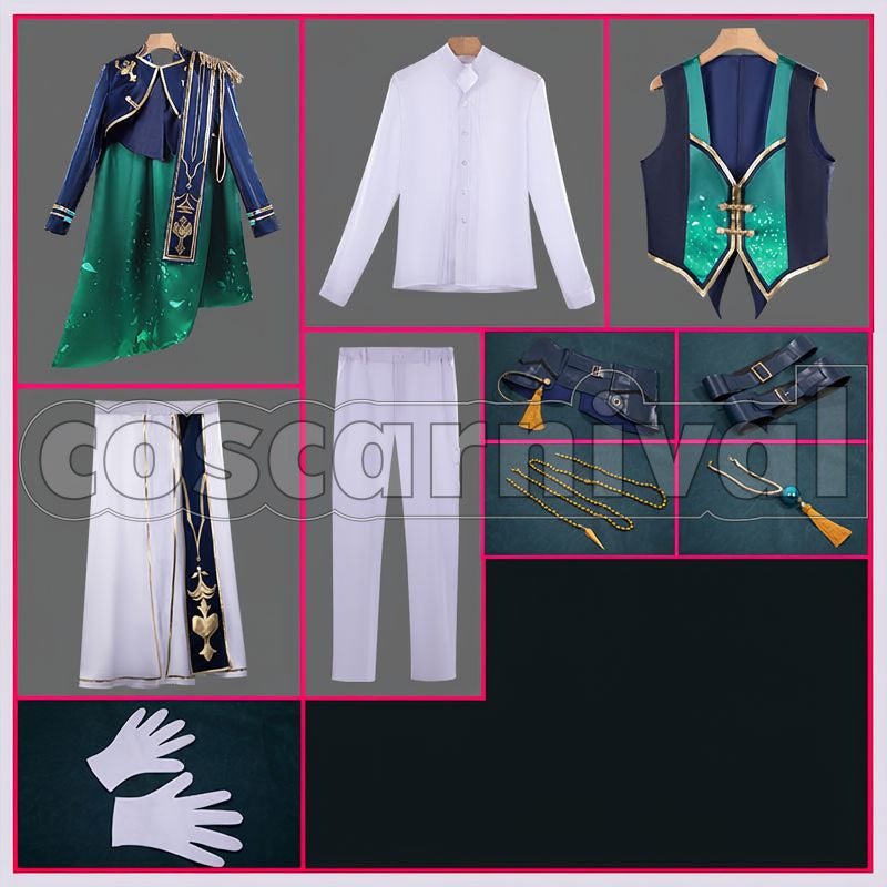 Haru 7th Anniversary LIVE OVERTURE Common Outfit Cosplay cosplay costume from NIJISANJI Kaida, set view