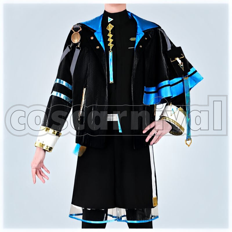 Haru Cyber Near-Future-Style New Outfit Cosplay cosplay costume from Nijisanji Kaida, front view 1