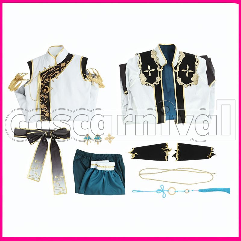 Haru New Outfit (Battle Wear) Cosplay cosplay costume from NIJISANJI Kaida, set view