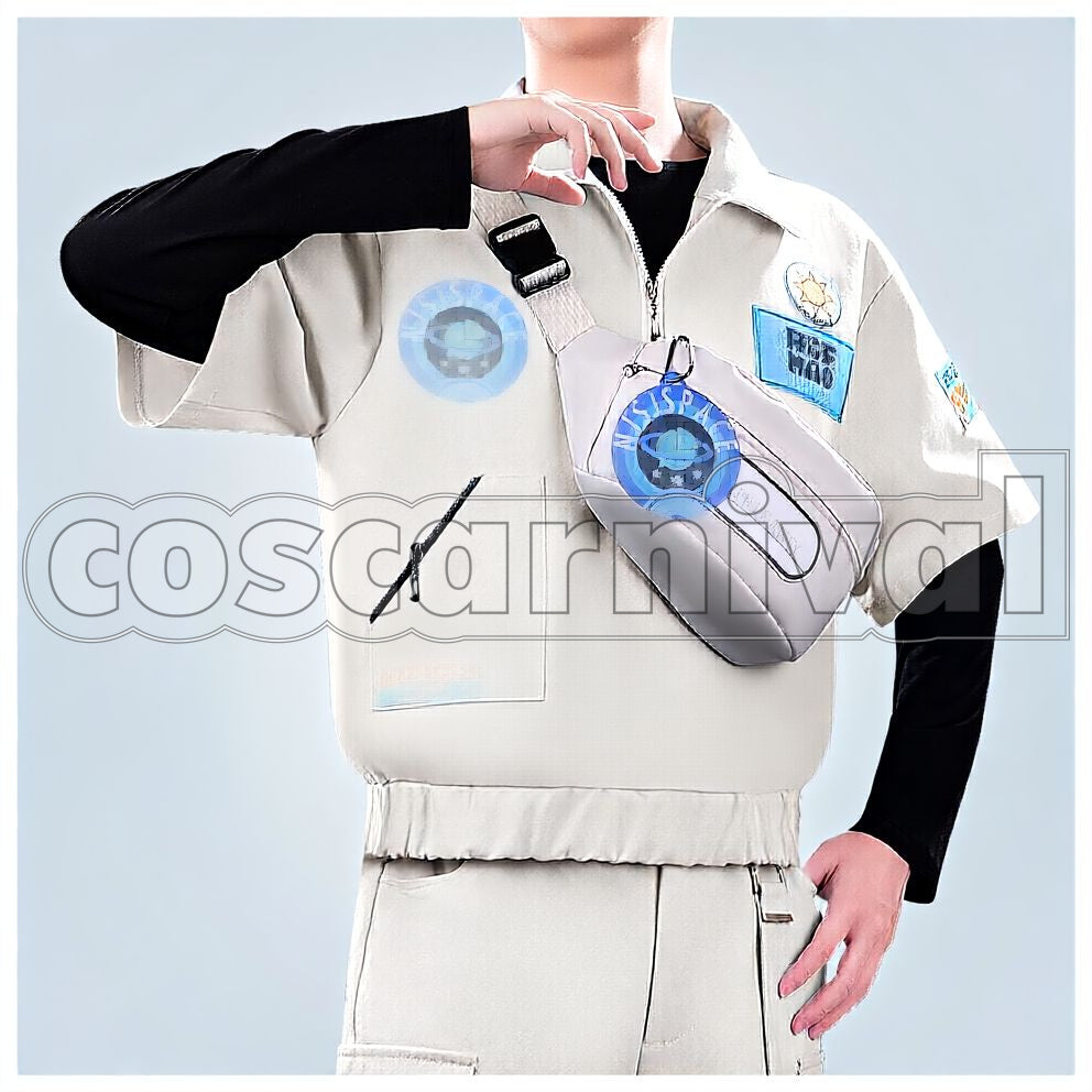 Haru UCHU PARTY! 4th Anniversary Outfit Cosplay cosplay costume from NIJISANJI Kaida, front view 1