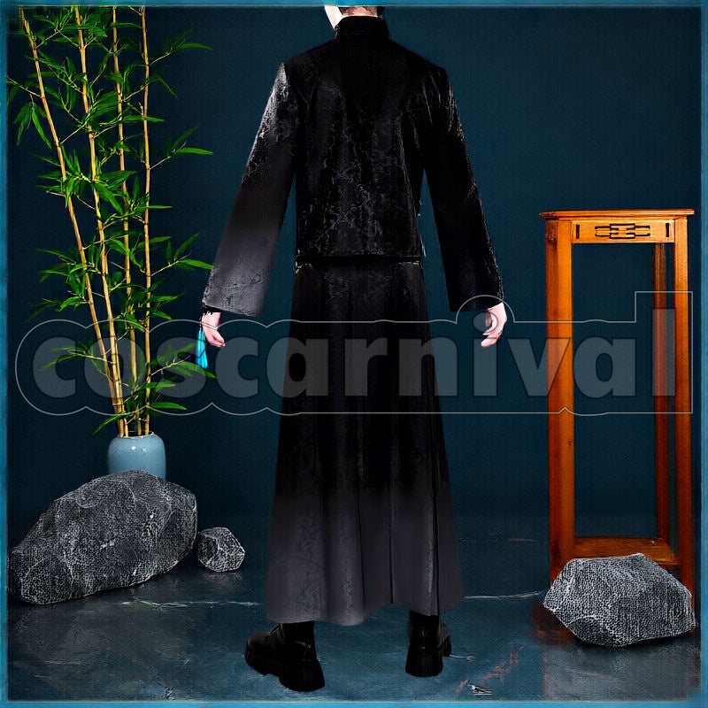 Chinese-Style New Outfit Cosplay cosplay costume from NIJISANJI Kanae, back view 2